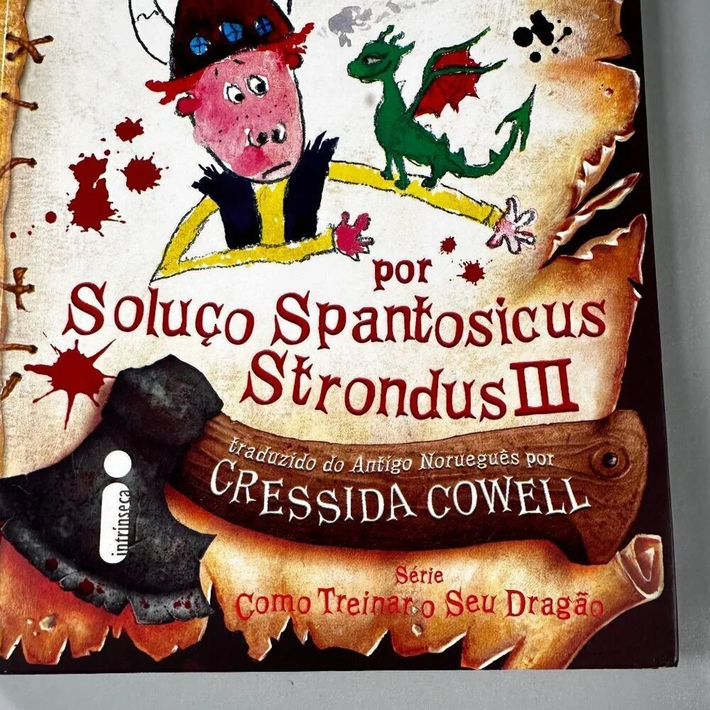 Como Falar Dragones Book Soluco Spantosicus Strondus How to Speak Dragonese